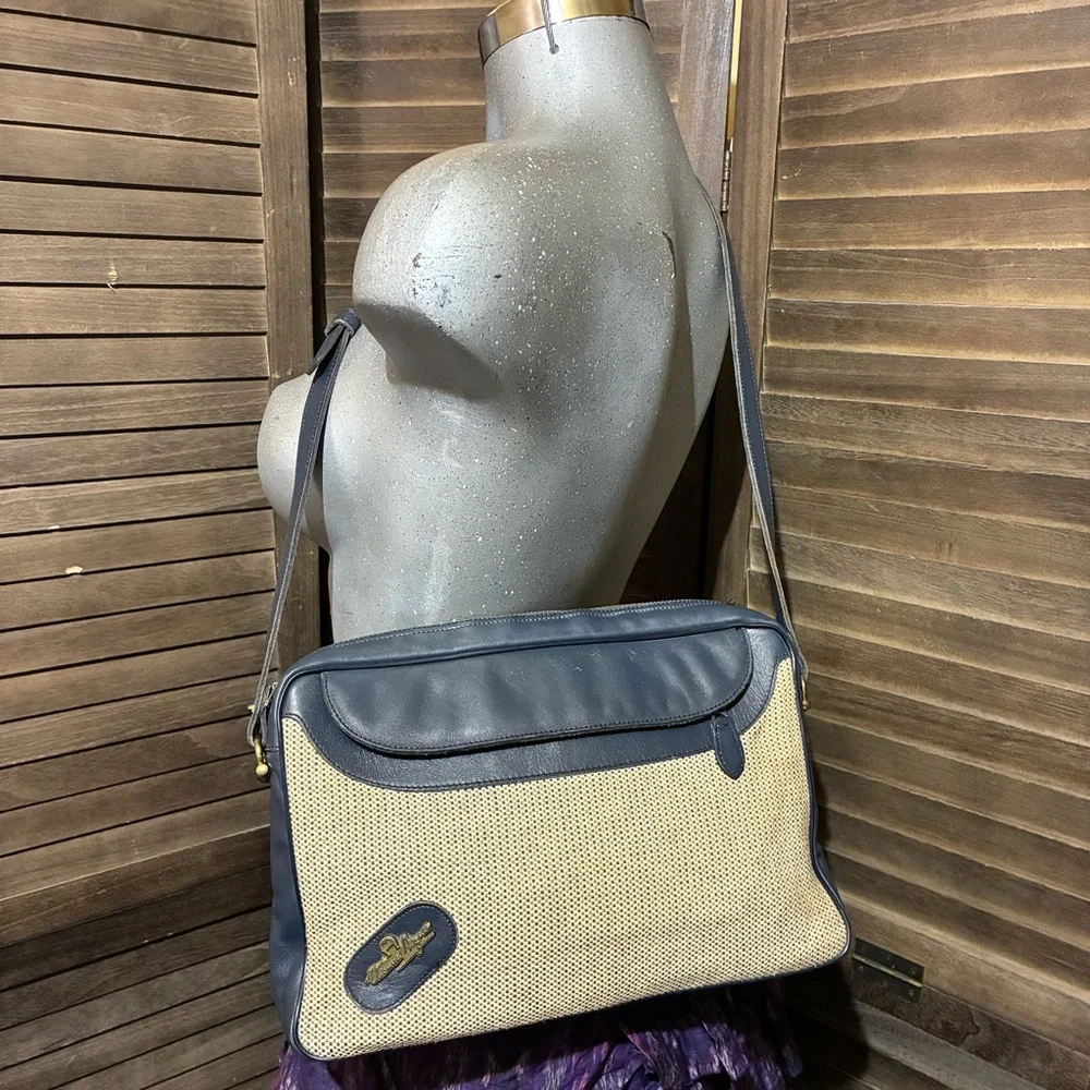 Vintage 90s ETIENNE AIGNER Shoulder Crossbody Bag Purse 11.5X8” Preppy Classic